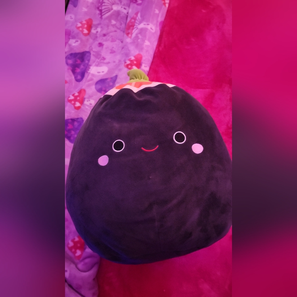 ✨️Squishmallows Black and Orange Sushi Plush Toy✨️